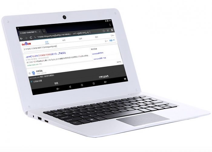 Netbook DWO EUROPE 10.1 pulgadas Android 7.0 Wifi Allwinner A64 2GB RAM ＋ 16GB ROM Cámara 0.3M