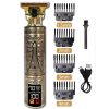 Men's Electric shaver Beard trimmer for men hair clipper hair trimmer electric razor for facial cleaning T9 0MM hair clipper
